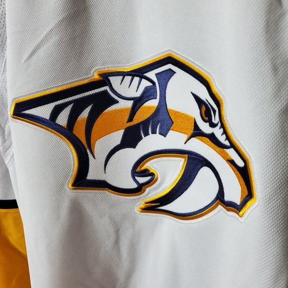 Nashville Predators Adidas Authentic Road Jersey - Picture 2 of 11